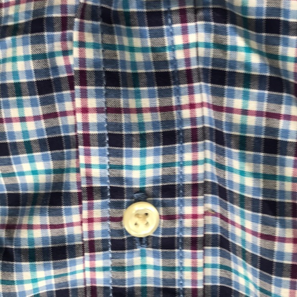 NWT 4T Ralph Lauren performance fabric button up boys plaid shirt. - Picture 3 of 10